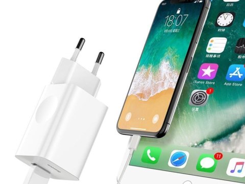 Ładowarka sieciowa Baseus USB EU Quick Charge QC 3.0 24W White