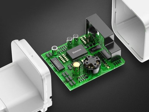 Ładowarka sieciowa Baseus USB EU Quick Charge QC 3.0 24W White
