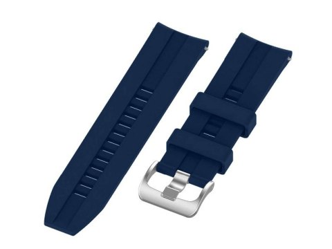 Pasek gumowy soft Alogy do Samsung Galaxy Watch Active 2 Granatowy (20mm)