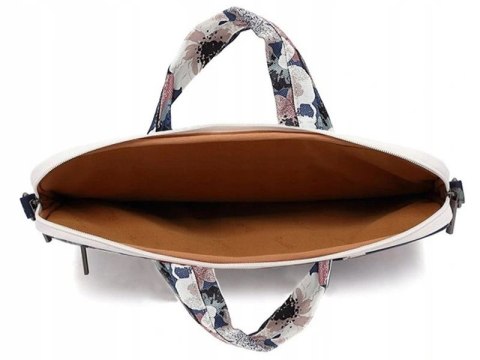 Torba pokrowiec Canvaslife Briefcase etui do laptopa 15 do Macbook Pro Blue Camella