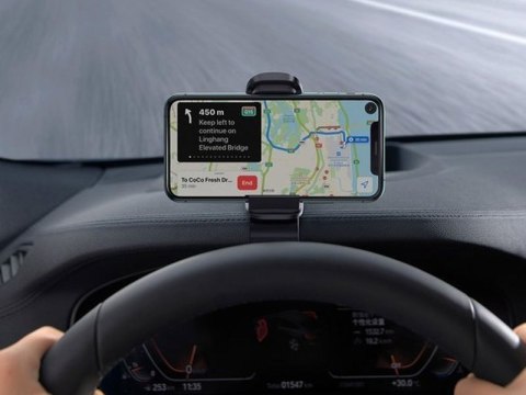 Uchwyt samochodowy Baseus Big Mouth Pro na deskę rozdzielczą klips czarny