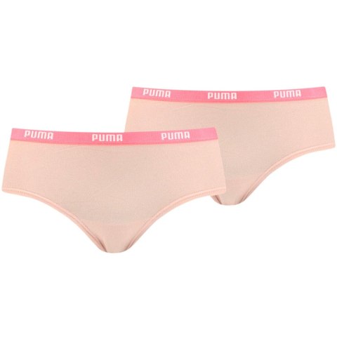 Bielizna damska Puma Hipster 2P Pack brzoskwiniowa 907852 06 Bielizna damska Puma Hipster 2P Pack brzoskwiniowa 907852 06