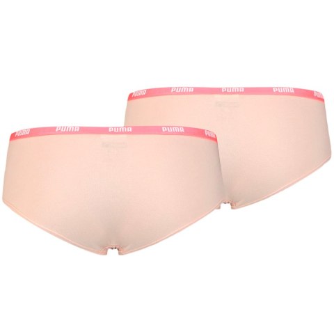 Bielizna damska Puma Hipster 2P Pack brzoskwiniowa 907852 06 Bielizna damska Puma Hipster 2P Pack brzoskwiniowa 907852 06
