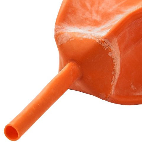 Dętka do piłek z dwoma wężykami 5 70-80 gr Meteor pomarańczowa 23407 Dętka do piłek z dwoma wężykami 5 70-80 gr Meteor pomarańczowa 23407