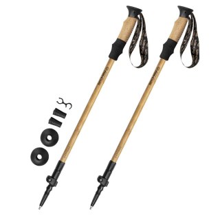 Kijki Nordic Walking Spokey Bastone Eco brązowo-czarne 929465