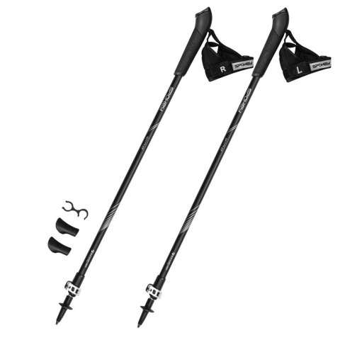 Kijki Nordic Walking Spokey Wind czarne 929472