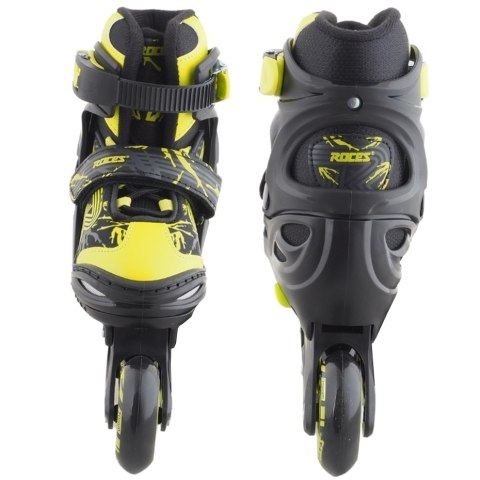 Łyżworolki Roces Jokey 3.0 Boy czarno-limonkowe 400845 03 Łyżworolki Roces Jokey 3.0 Boy czarno-limonkowe 400845 03