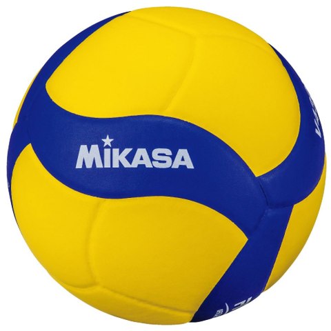 Piłka siatkowa Mikasa V430W żółto-niebieska Piłka siatkowa Mikasa V430W żółto-niebieska