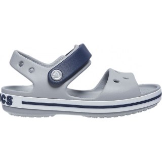 Sandały dla dzieci Crocs Crosband Sandal Kids szaro-granatowe 12856 01U