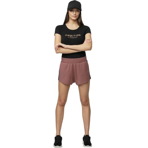 Spodenki damskie 4F burgund H4L21 SKDD011 60S Spodenki damskie 4F burgund H4L21 SKDD011 60S