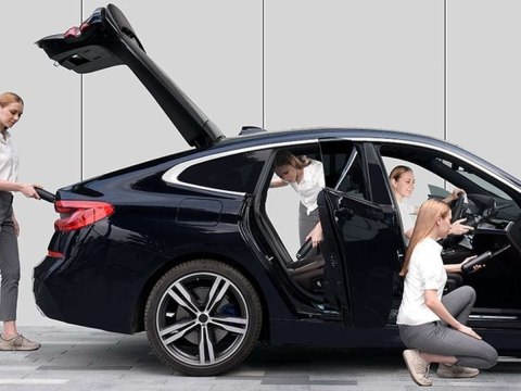 Bezprzewodowy mini odkurzacz samochodowy Baseus A2 5000Pa pojemny