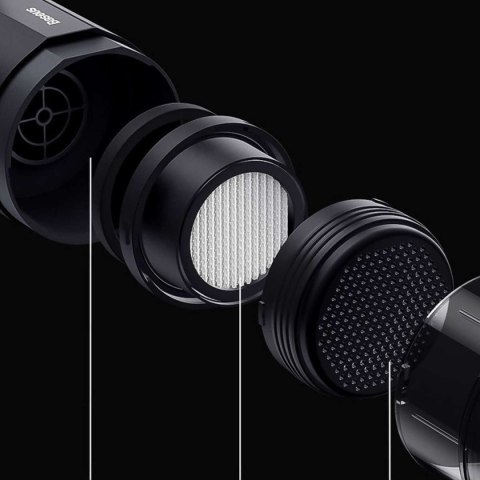 Bezprzewodowy mini odkurzacz samochodowy Baseus A2 5000Pa pojemny