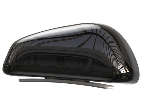 Dodatkowe lusterko samochodowe boczne x2 Baseus Large View Czarne