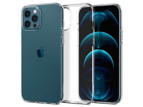 Etui Spigen Liquid Crystal do Apple iPhone 12/ 12 Pro 6.1 Crystal Clear