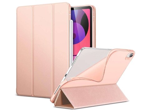 Etui obudowa ESR Rebound Slim Pencil do Apple iPad Air 6 11" 2024 / 4 2020 / 5 2022 Rose Gold