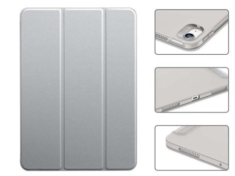 Etui obudowa ESR Rebound Slim do Apple iPad Air 6 11" 2024 / 4 2020 Silver Grey