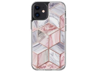 Etui obudowa Spigen Cyrill do Apple iPhone 12 Mini 5.4 Pink Marble