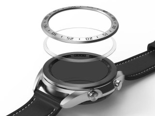 Nakładka Ringke Bezel na tachymetr do Samsung Galaxy Watch 3 41mm Silver 01