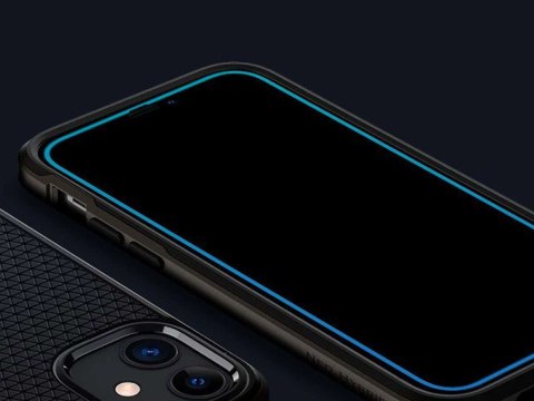 Szkło Spigen x2 ALM Glas.tR FC do Apple iPhone 12 Pro Max 6.7 Black