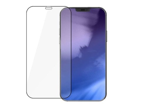 Szkło hybrydowe 3mk Flexible Glass Max 7H do iPhone 12 Mini 5.4 Black