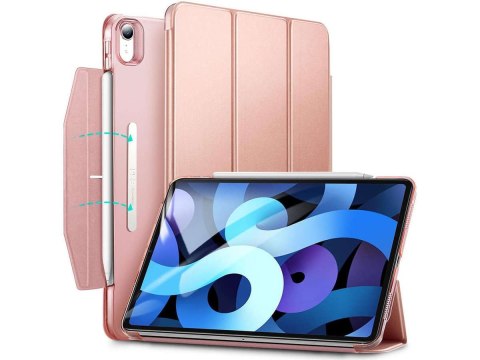 Etui ESR Ascend Trifold Pencil do Apple iPad Air 6 11" 2024 / 4 2020 / 5 2022 Rose Gold