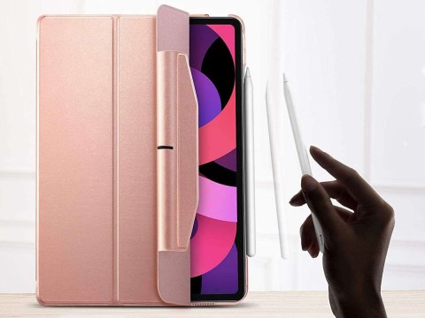 Etui ESR Ascend Trifold Pencil do Apple iPad Air 6 11" 2024 / 4 2020 / 5 2022 Rose Gold