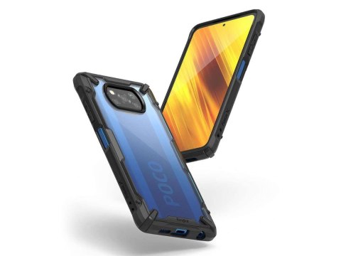 Etui Ringke Fusion X do Xiaomi Poco x3 NFC Black