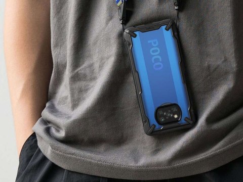 Etui Ringke Fusion X do Xiaomi Poco x3 NFC Black