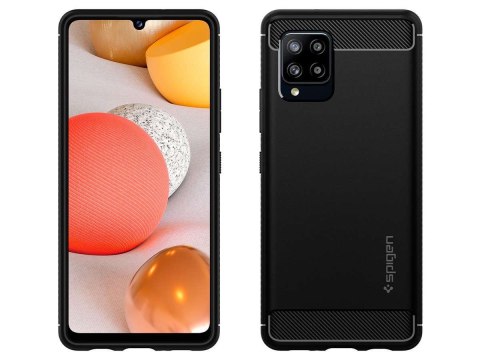 Etui Spigen Rugged Armor do Samsung Galaxy A42 5G Matte Black