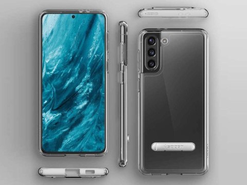Etui Spigen Ultra Hybrid S do Samsung Galaxy S21 Plus Crystal Clear