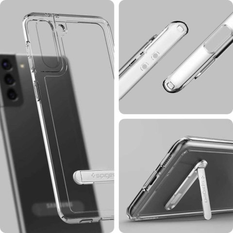Etui Spigen Ultra Hybrid S do Samsung Galaxy S21 Plus Crystal Clear