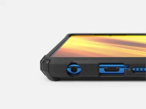 Etui na telefon Ringke Fusion X do Xiaomi Poco x3 NFC Camo Black