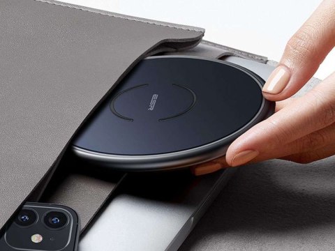 Ładowarka indukcyjna Qi 10W ESR HaloLock Magnetic MagSafe Midnight Blue