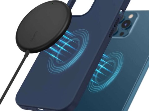 Magnetyczna ładowarka indukcyjna Qi Baseus do iPhone 12 15W Black