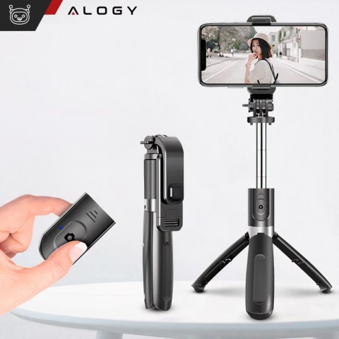 Selfie stick Alogy Tripod Uchwyt do telefonu aparatu GoPro Bluetooth