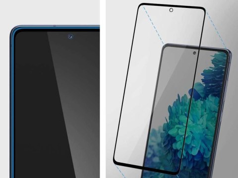 Szkło Spigen Glass FC do etui do Samsung Galaxy S20 FE Black