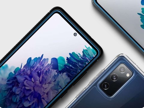 Szkło Spigen Glass FC do etui do Samsung Galaxy S20 FE Black