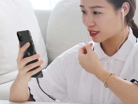 Adapter audio Baseus L3.5 Lightning do mini jack 3.5mm DAC