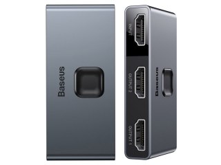 Dwukierunkowy rozdzielacz Baseus Switcher Full HDMI 4K 30Hz 2x1/ 1x2