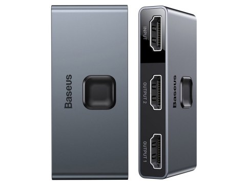 Dwukierunkowy rozdzielacz Baseus Switcher Full HDMI 4K 30Hz 2x1/ 1x2