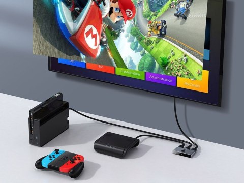 Dwukierunkowy rozdzielacz Baseus Switcher Full HDMI 4K 30Hz 2x1/ 1x2