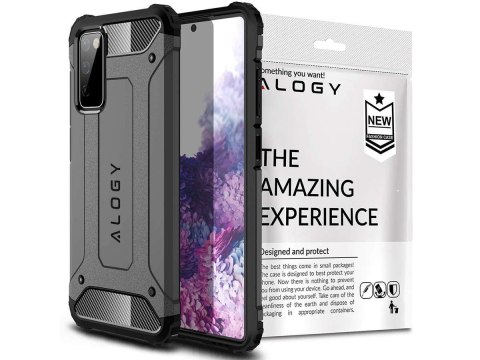 Etui Alogy Hard Armor do Samsung Galaxy S20 FE szare