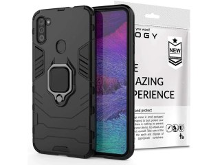 Etui Alogy Stand Ring Armor do Samsung Galaxy M11/ A11 czarne
