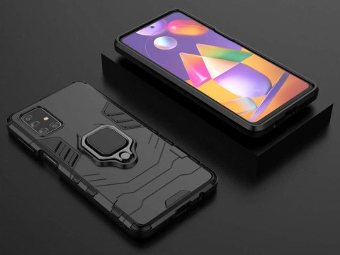 Etui Alogy Stand Ring Armor do Samsung Galaxy M31s czarne