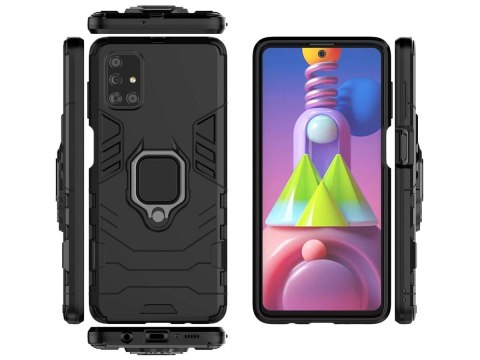 Etui Alogy Stand Ring Armor do Samsung Galaxy M51 czarne