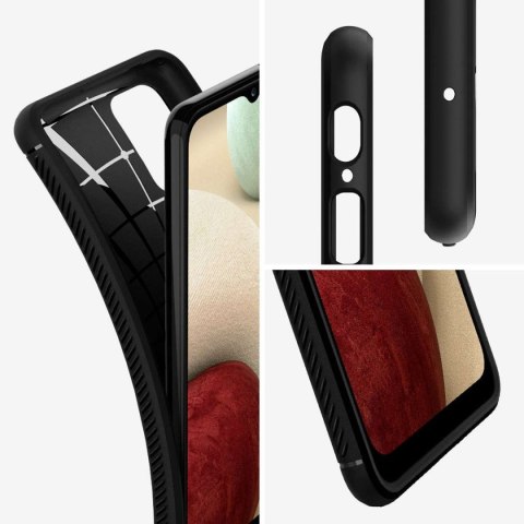 Etui Spigen Rugged Armor do Samsung Galaxy A12 2020/2021/ M12 Matte Black