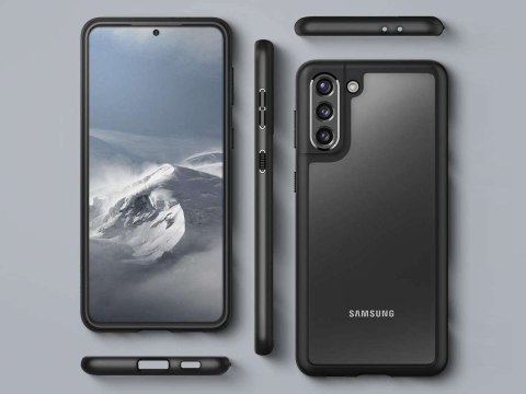 Etui Spigen Ultra Hybrid do Samsung Galaxy S21 Matte Black