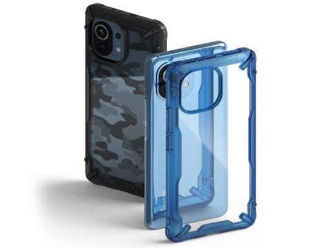 Etui obudowa Ringke Fusion X do Xiaomi Mi 11 Space Blue