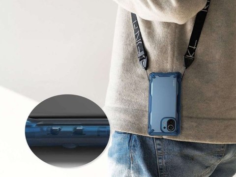 Etui obudowa Ringke Fusion X do Xiaomi Mi 11 Space Blue