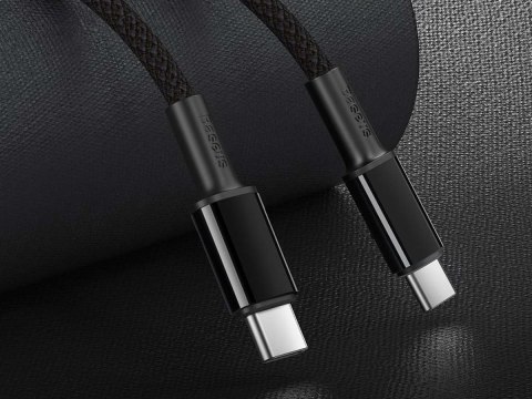 Kabel 2m Baseus przewód USB-C do USB-C Type C 100W Black